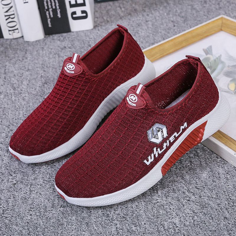 MKT , Sepatu Sneakers Wanita Slip on Import SW06-1