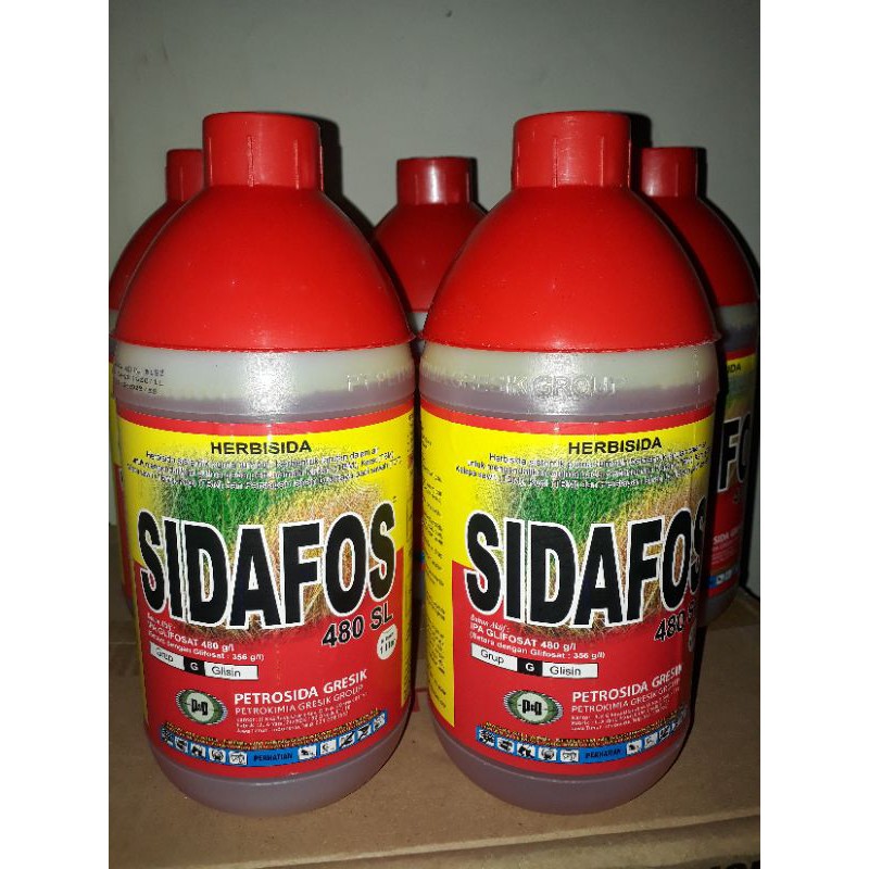 obat rumput sidafos 1 liter