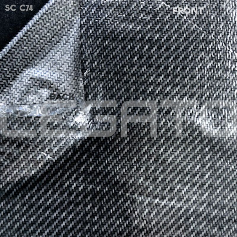 SC-C74 Film Water Printing WTP Hydrographics Black Carbon Celup Karbon Bukan Kevlar Skotlet Stiker