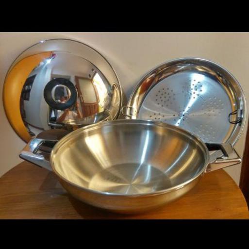 Sico Wok Stainless Steel - Terbaik 