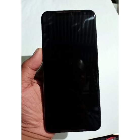 Lcd Touchscreen Frame dan Fleksibel On/Off Asus ROG Phone 2 ZS660KL Ori Copotan HPFlexibel On Off