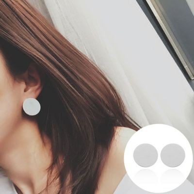 ANTING LUCU ANTING BULAT ANTING KOREA GLOSSY KEREN
