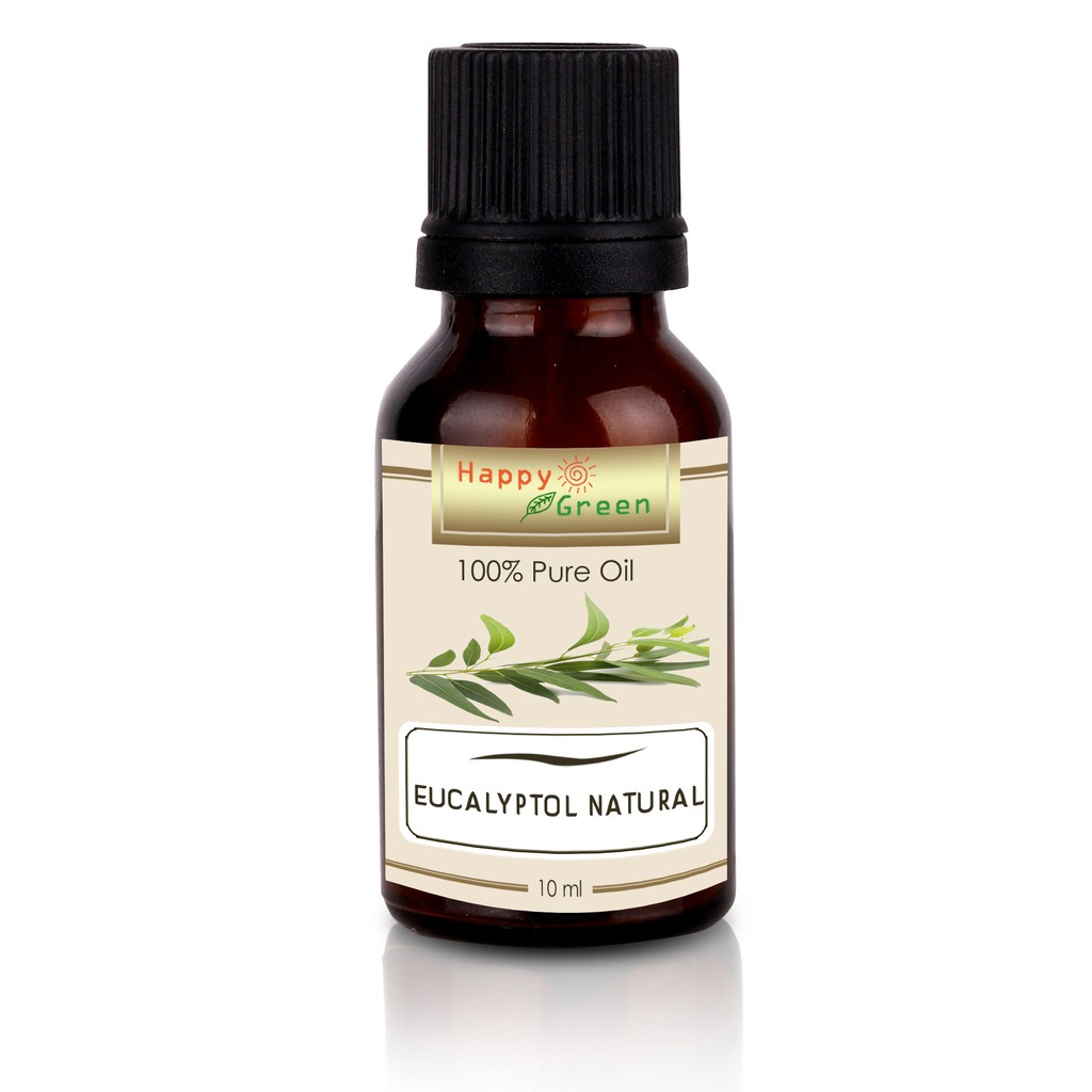 Happy Green Eucalyptol Natural Oil - Minyak 1,8 - Cineole Alami Cineol