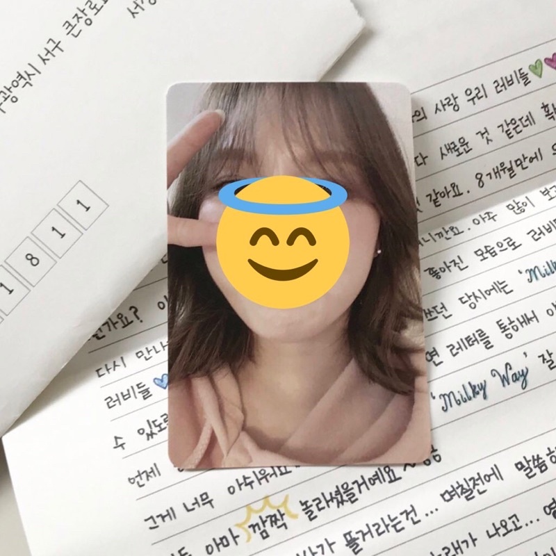 PHOTOCARDS WENDY LETTER BULAN 11 (booked)