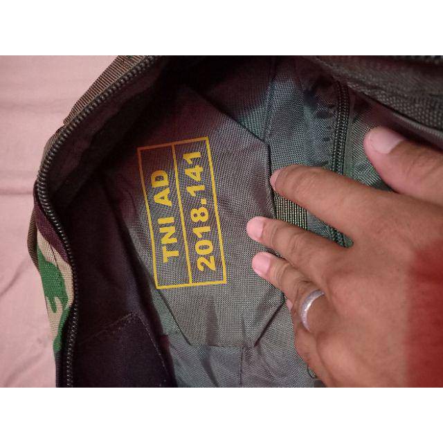 SKD           TAS PUNGGUNG LORENG TNI - TAS RANSEL ORIGINAL TNI