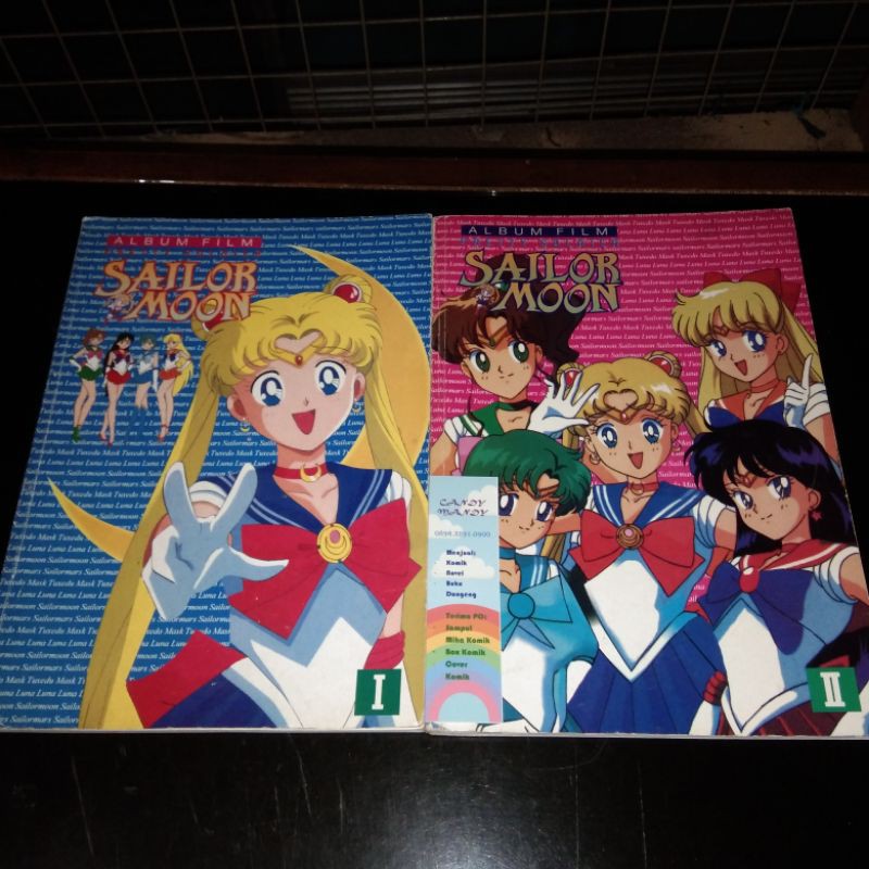 Buku Komik Album Film Pretty Soldier Sailor Moon