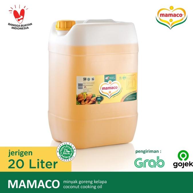 

Mamaco Minyak Goreng Kelapa Coconut Cooking Oil Jerigen 20 Liter