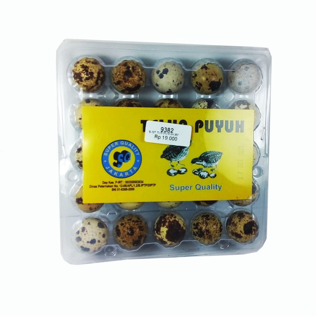 

SUPER QUALITY TELUR PUYUH ISI 25
