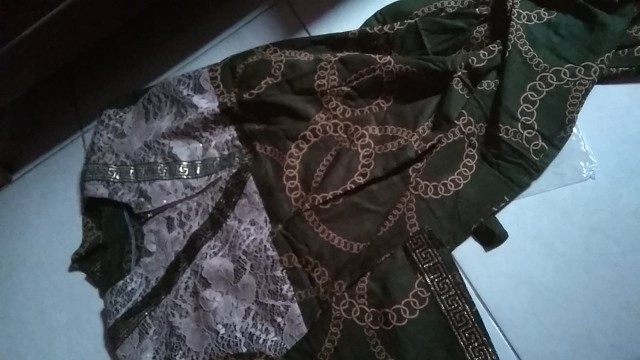 Longdress Chain Busui Kekinian || Batik Pekalongan Maju