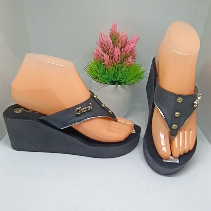 Sandal Wedges Zee-She jepit 22