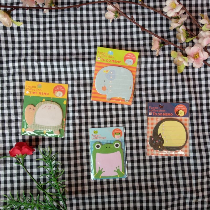 

STICKY NOTES ANIMAL GAJAH KUCING LUCU MURAH IMPORT