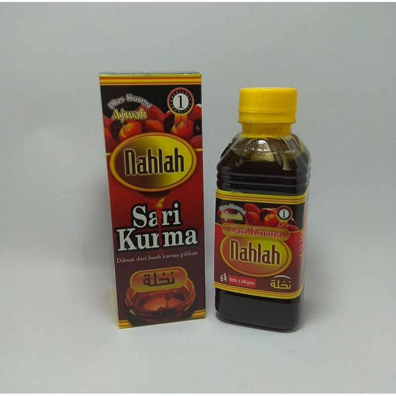 

Nahlah Sari Kurma Plus Kurma Ajwa N340gr