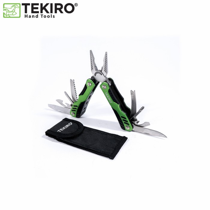 TANG LIPAT MULTIFUNGSI 18 IN 1 TEKIRO GT-MP1707 MULTIFUNCTION PLIERS