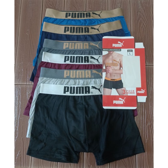 PROMO !!! 3 PCS BOXER PRIA || CELANA DALAM BOXER PRIA || BOXER RANDOM