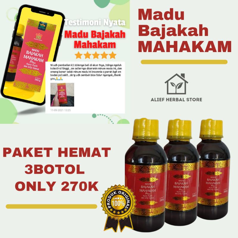 

Madu Bajakah Mahakam Paket Bundel 3 Botol | Herbal Miom Kista Tumor Kanker Benjolan