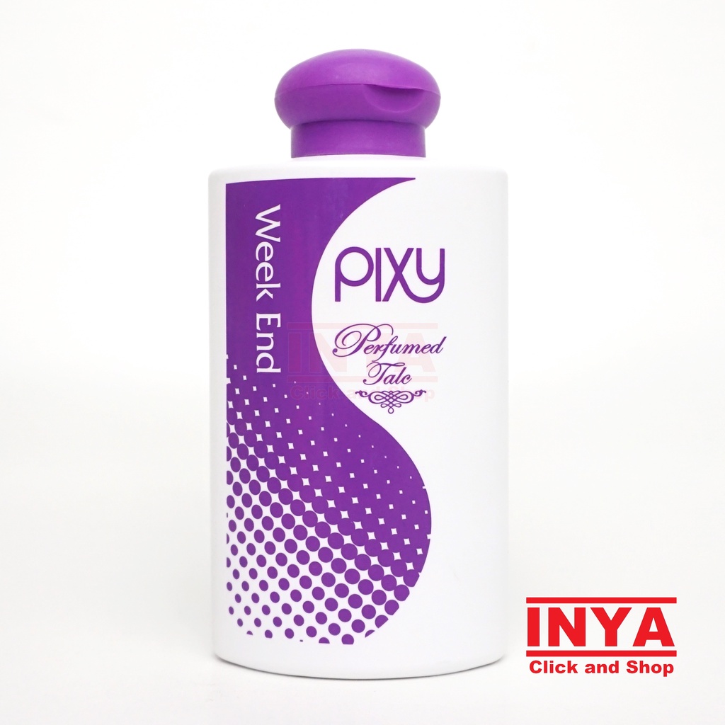 PIXY PERFUMED TALC WEEK END 90gr - Bedak Kulit