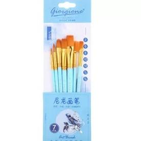 

[(BAYAR DITEMPAT) giorgione brush set G-168 6pcs (bird series)