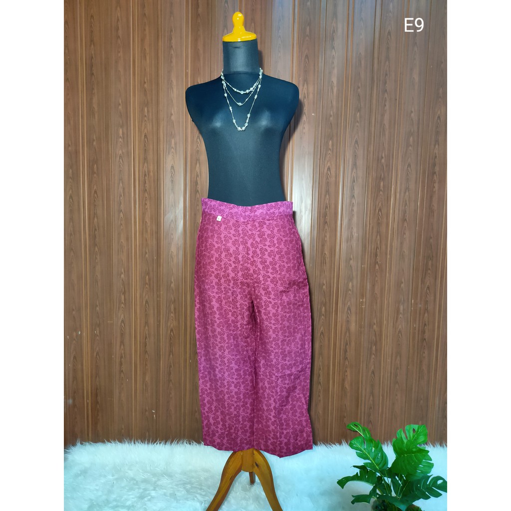 Celana 7/8 Wanita Katun ( E9 )