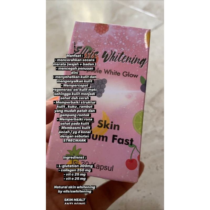 ELLSIS WHITENING CAPSULE WHITE GLOW