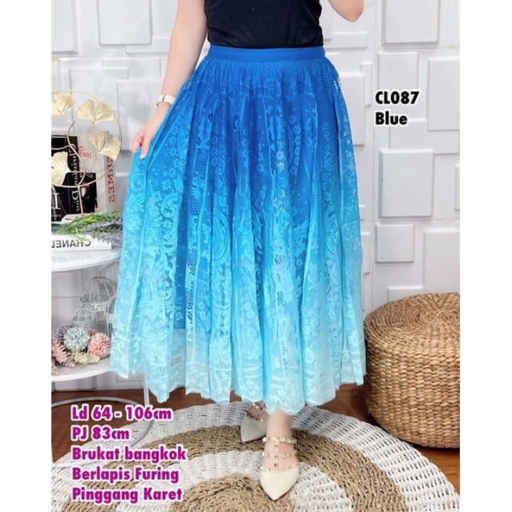 mamabebe' Rok brukat gradasi CL087