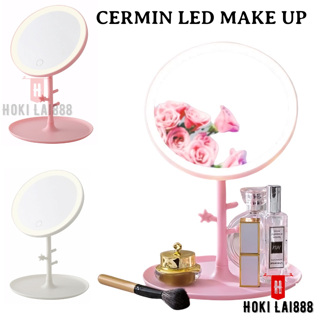 [HKL] LED MIRROR TOUCH SENSOR LAMPU MAKE UP / LAMPU RIAS WAJAH / CERMIN MAKE UP LED