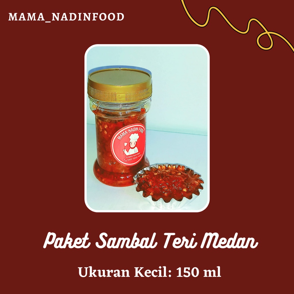 

Sambal / Sambel Teri Medan