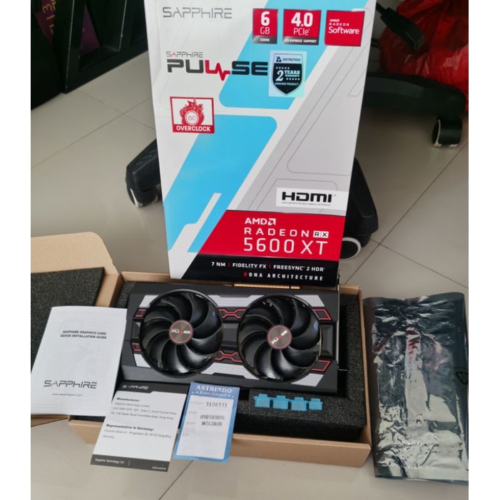 VGA SAPPHIRE RX 5600XT 6Gb