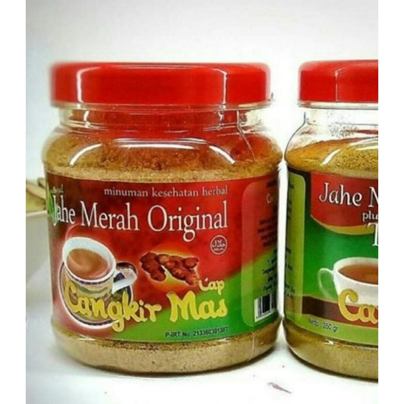 

MINUMAN KESEHATAN JAHE MERAH CANGKIR MAS INSTAN ORIGINAL