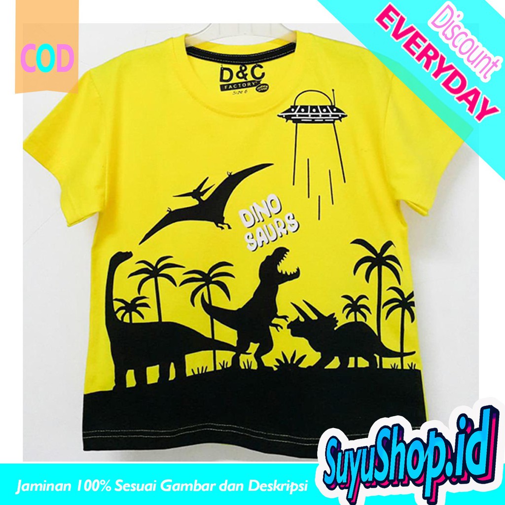  Baju  Anak  Laki  Laki  Kaos  Anak  Lengan Pendek Motif 