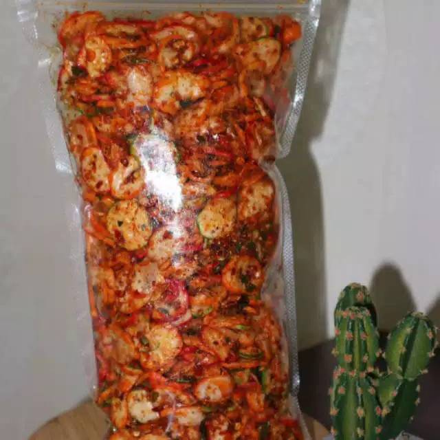 

Krupuk bantet pedas 110gr