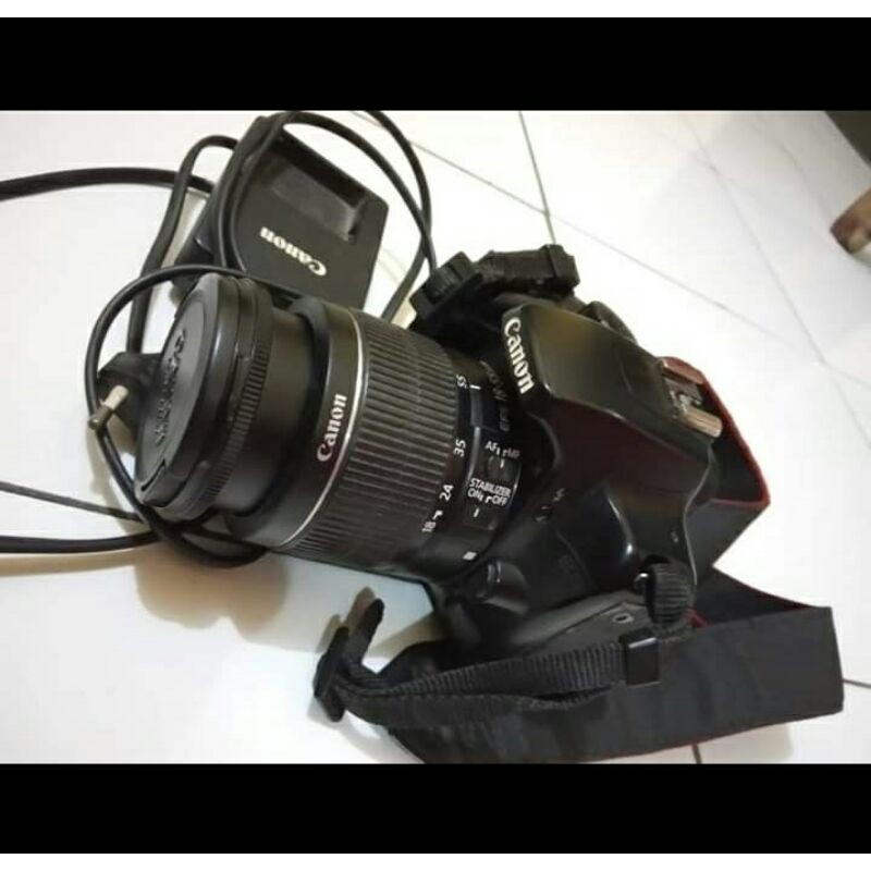 Kamera Canon 1000D + Lensa Kit 18-55Mm + Memori 16Gb + Tas Bagus-2