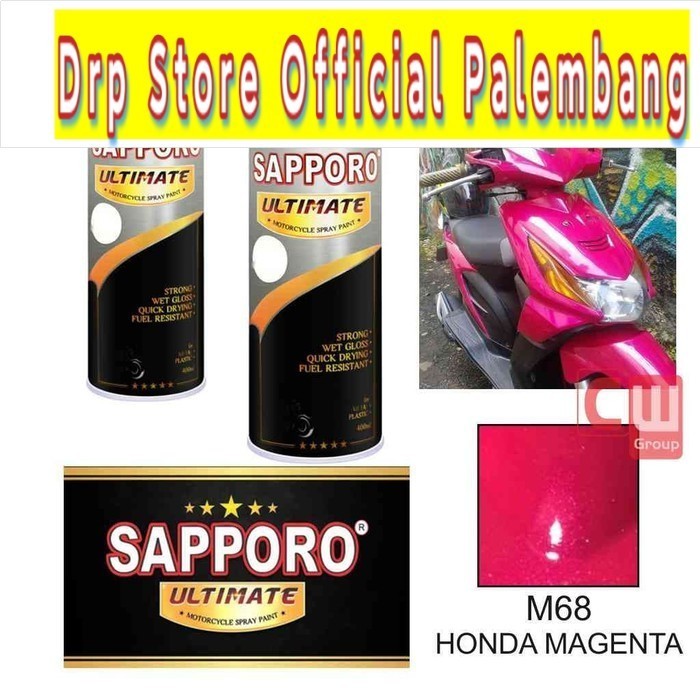 SAPPORO ULTIMATE M68 HONDA MAGENTA - CAT SEMPROT SAPORO