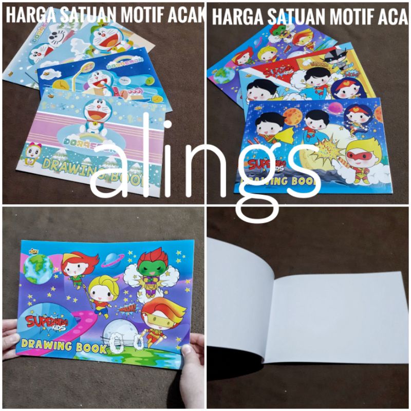 

Blank Drawing Book Motif Lucu Buku Gambar Anak Kecil