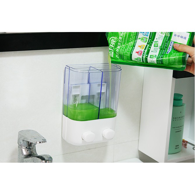 Soap Dispenser Sabun Tempat sabun Cair Dinding Hand Soap Tempelan Kuat