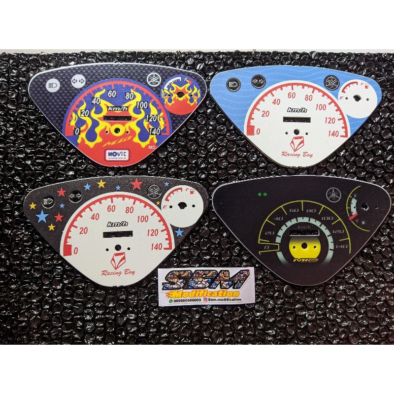 Papan Speedometer Yamaha Mio Sporty Smile Modifikasi