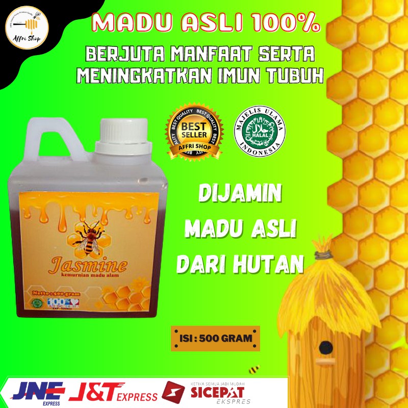 

MADU ASLI MADU MURNI ASLI MADU HUTAN MADU MULTIFLORA ISI 500 GRAM/LABEL