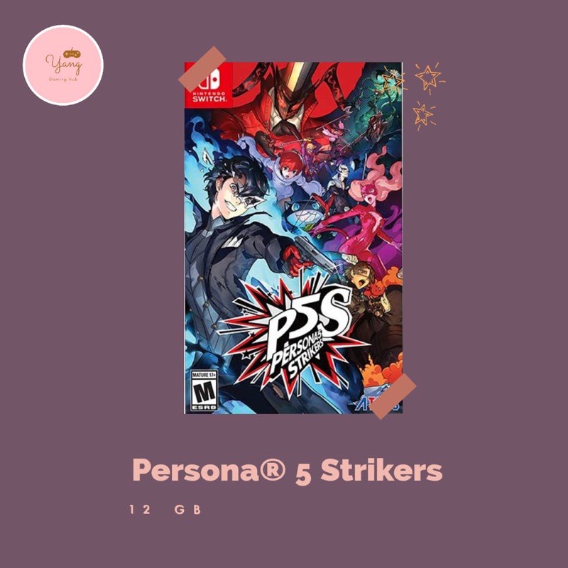 Persona 5 Strikers P5S Striker Nintendo Switch