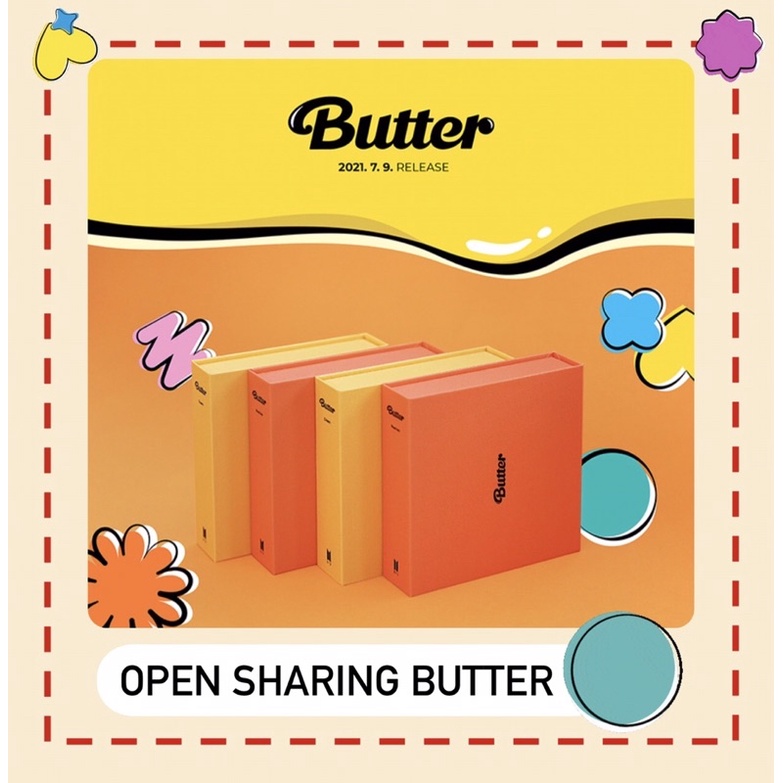 [OPEN SHARING] OFFICIAL SINGLE ALBUM BUTTER BTS