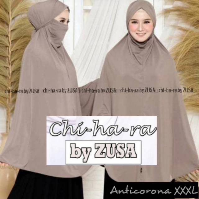 Hijab Anticorona SUPER JUMBO XXXL prigina chihara by zusa