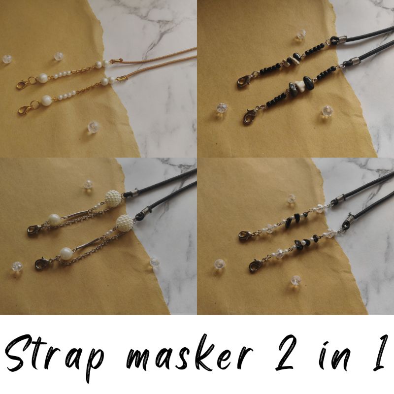 Strap Masker 2in1 / Strap masker 2 in 1 / Strap masker / Connector masker