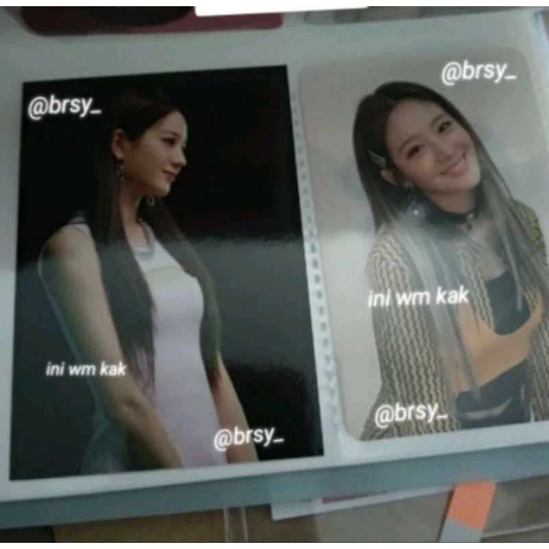 FROMIS_9 PHOTOCARD GYURI UMS JAPAN MLS & FUN LOGO