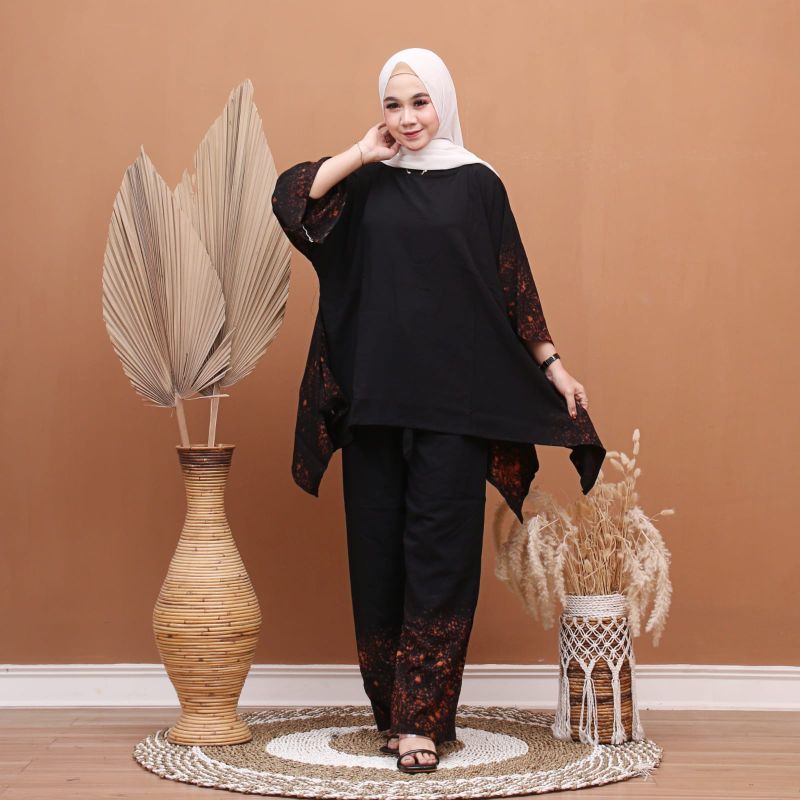 setelan shibori batik shibori shibori set batik pekalongan