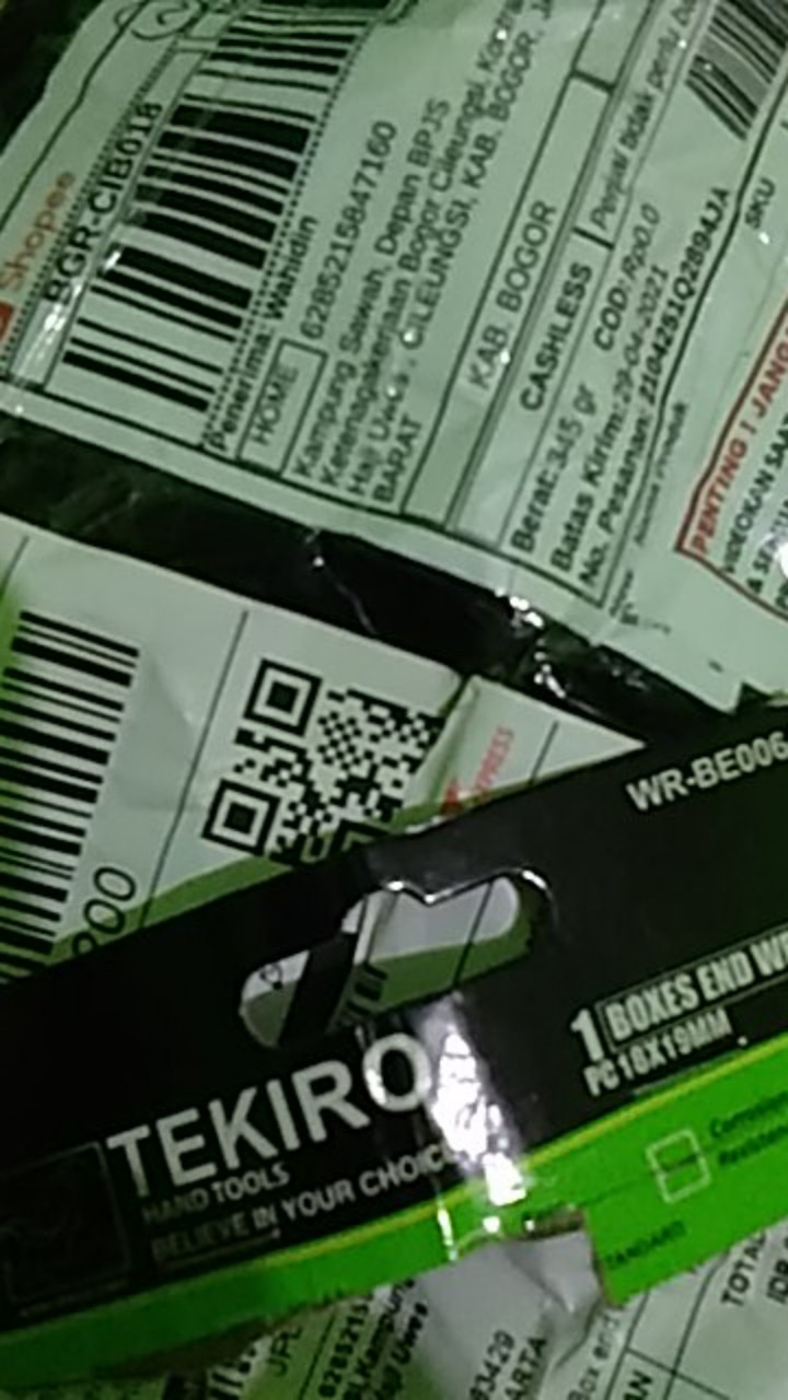 Tekiro Box End Wrench 18x19mm / Kunci Ring Tekiro 18x19mm