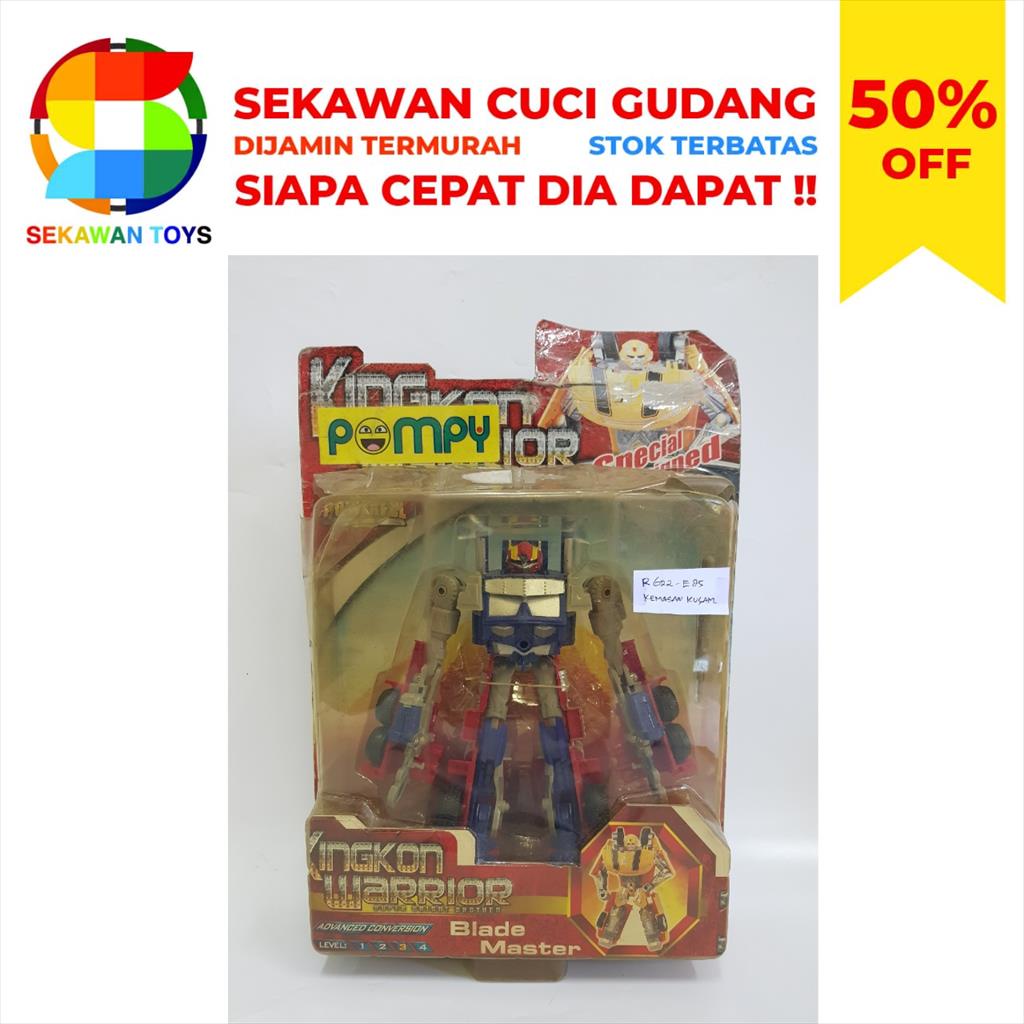 Mainan Robot Action/ Mainan Kingkon Warrior SEKAWAN SALE 08