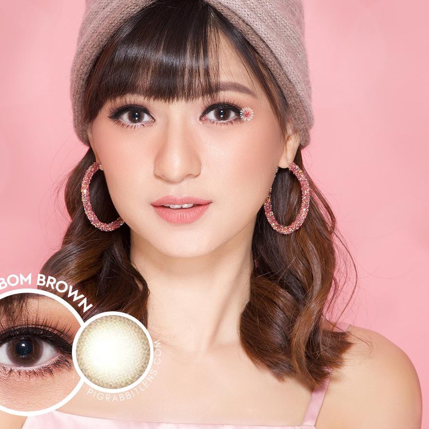 

[KF6] Kitty Kawaii Mini Bm Brown Softlens ✅