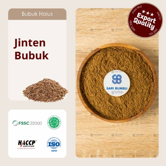 

Jinten bubuk / cumin powder 250 gram