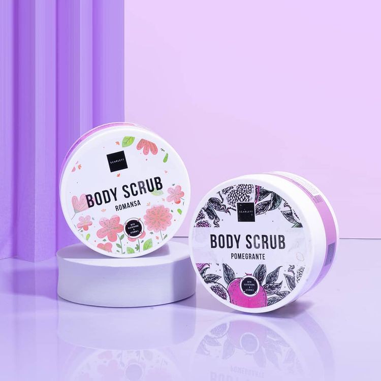 Body Scrub Scarlett Whitening / LULUR BADAN SCARLETT WHITENING By Felicya Angelista