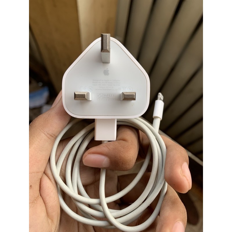 charger iphone copotan xs max original bawaan