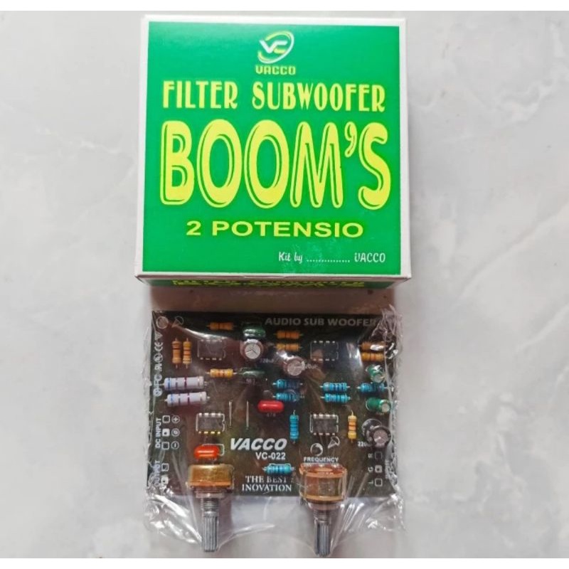 Filter Subwoofer BOOMS 2 Potensio