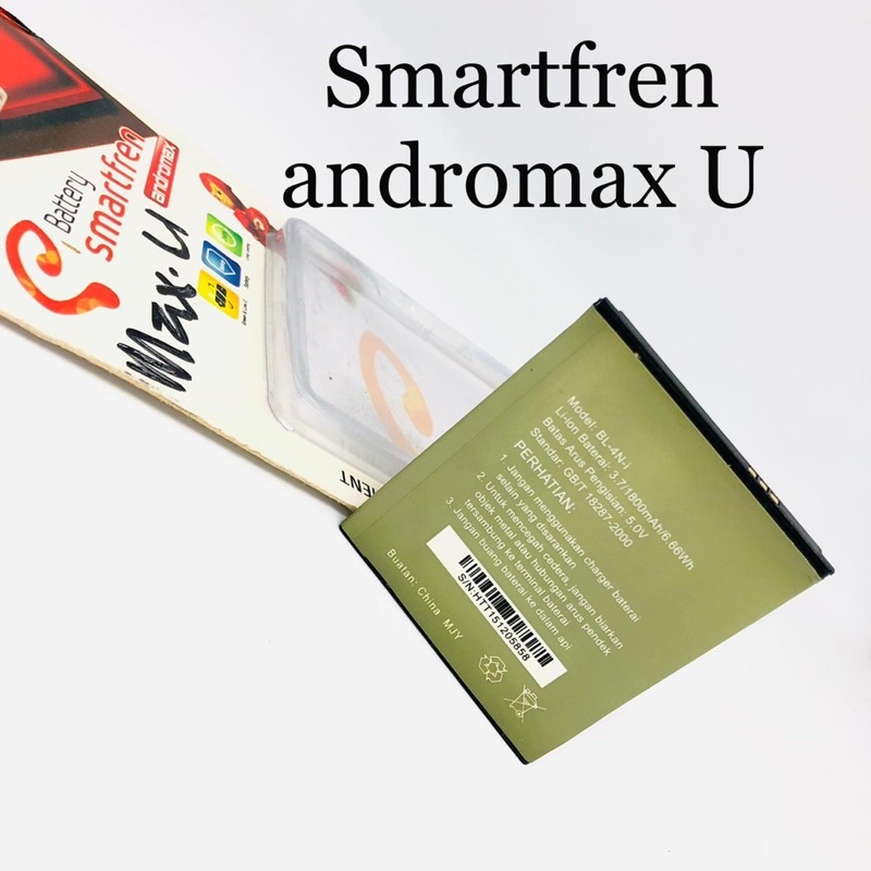 PROMO BATERAI SMARTFREN ANDROMAX U ORIGINAL FLASH SALE